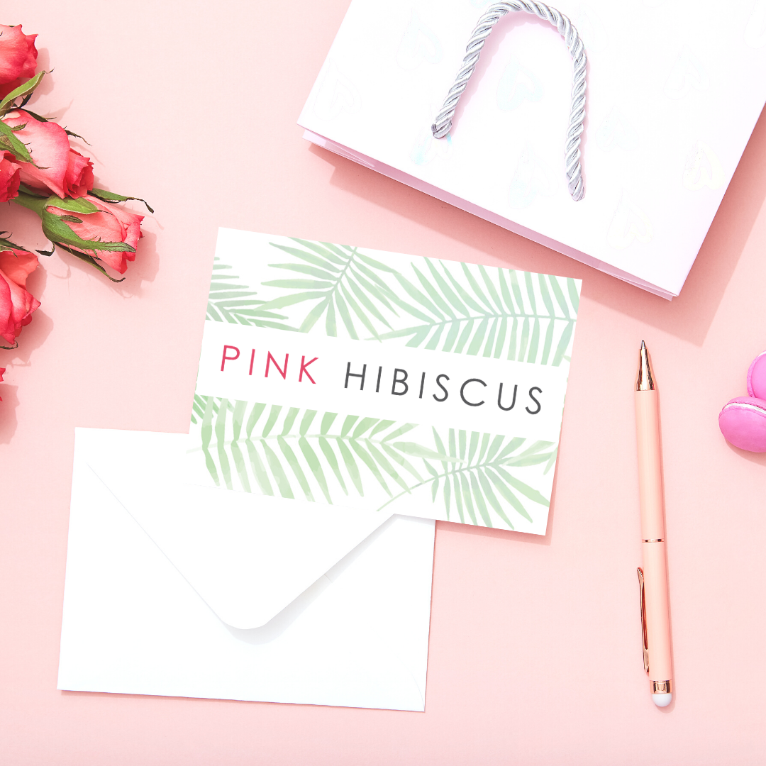 Pink Hibiscus Gift Card