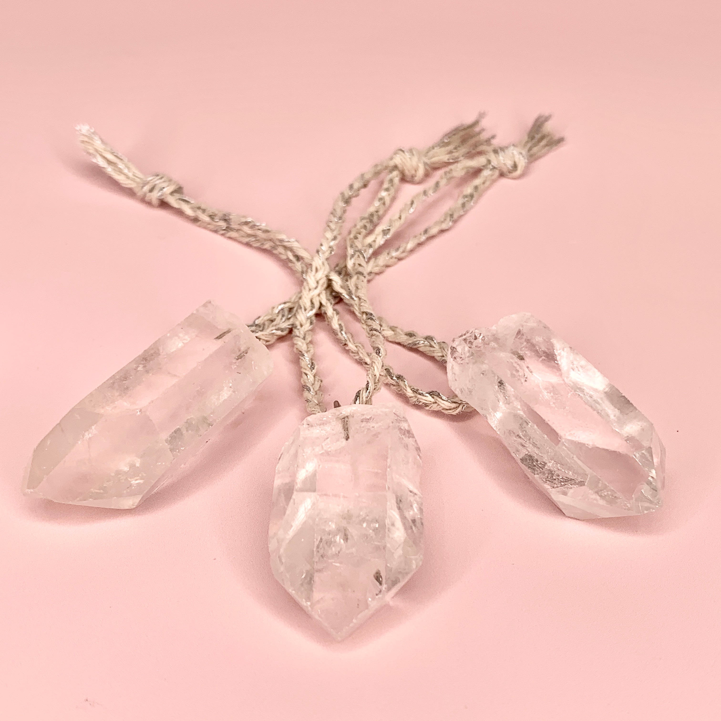 Clear Quartz Ornament